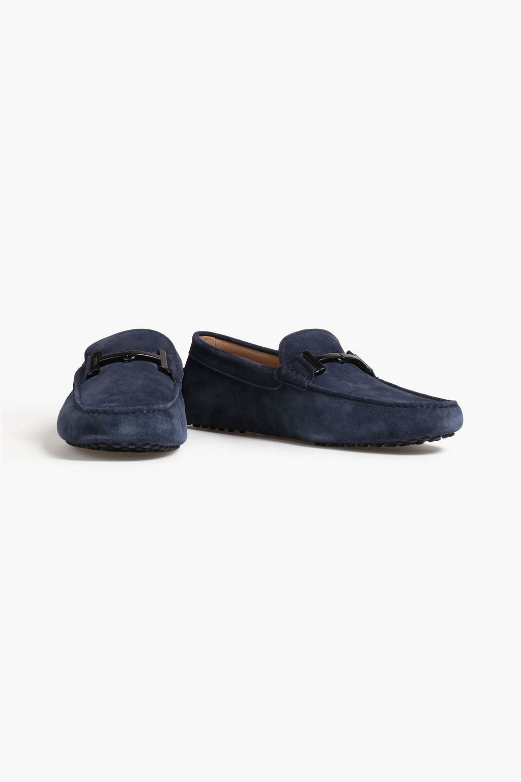 TOD'S Double T suede driving shoes