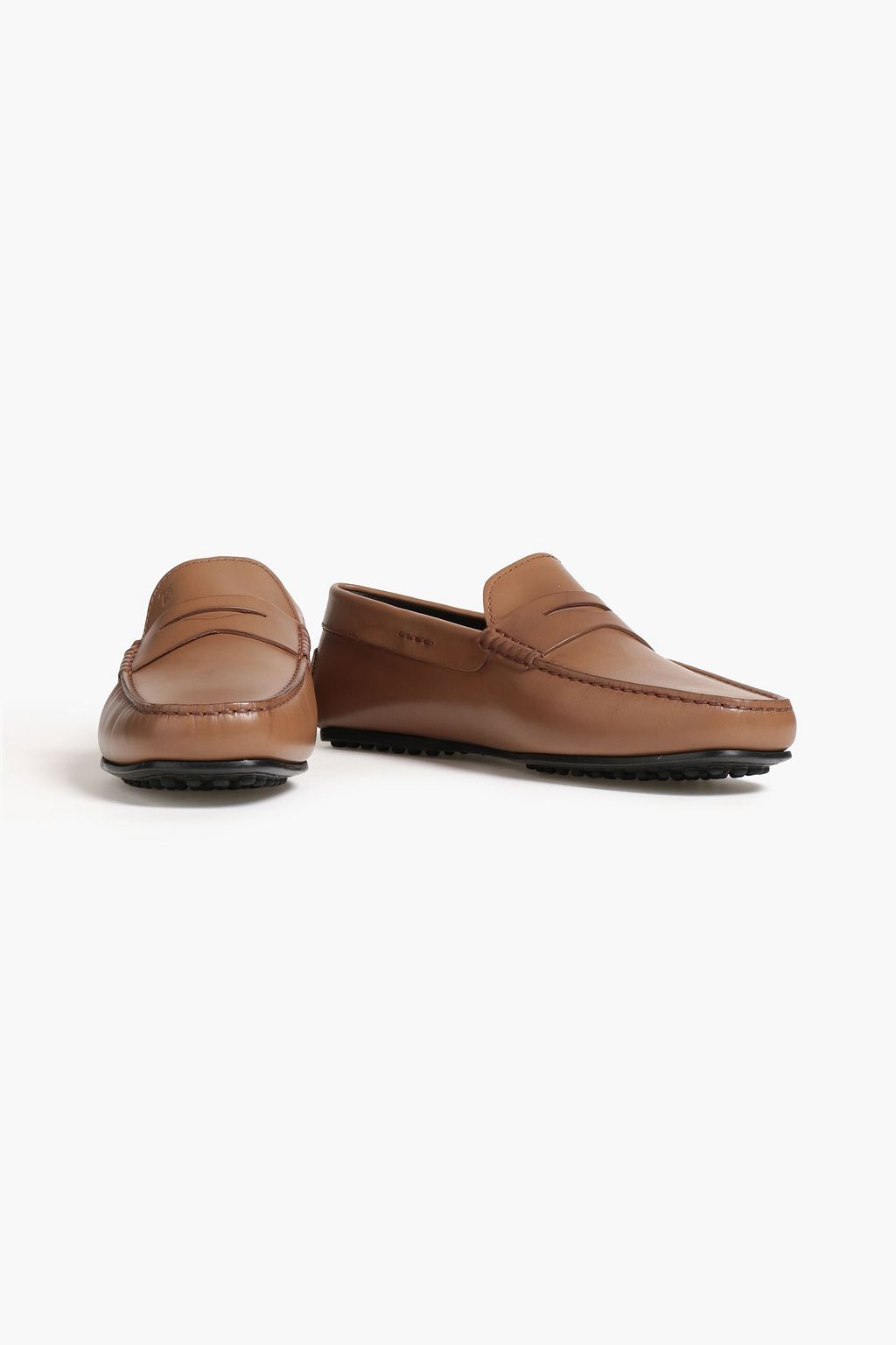 TOD'S Leather driving loafers