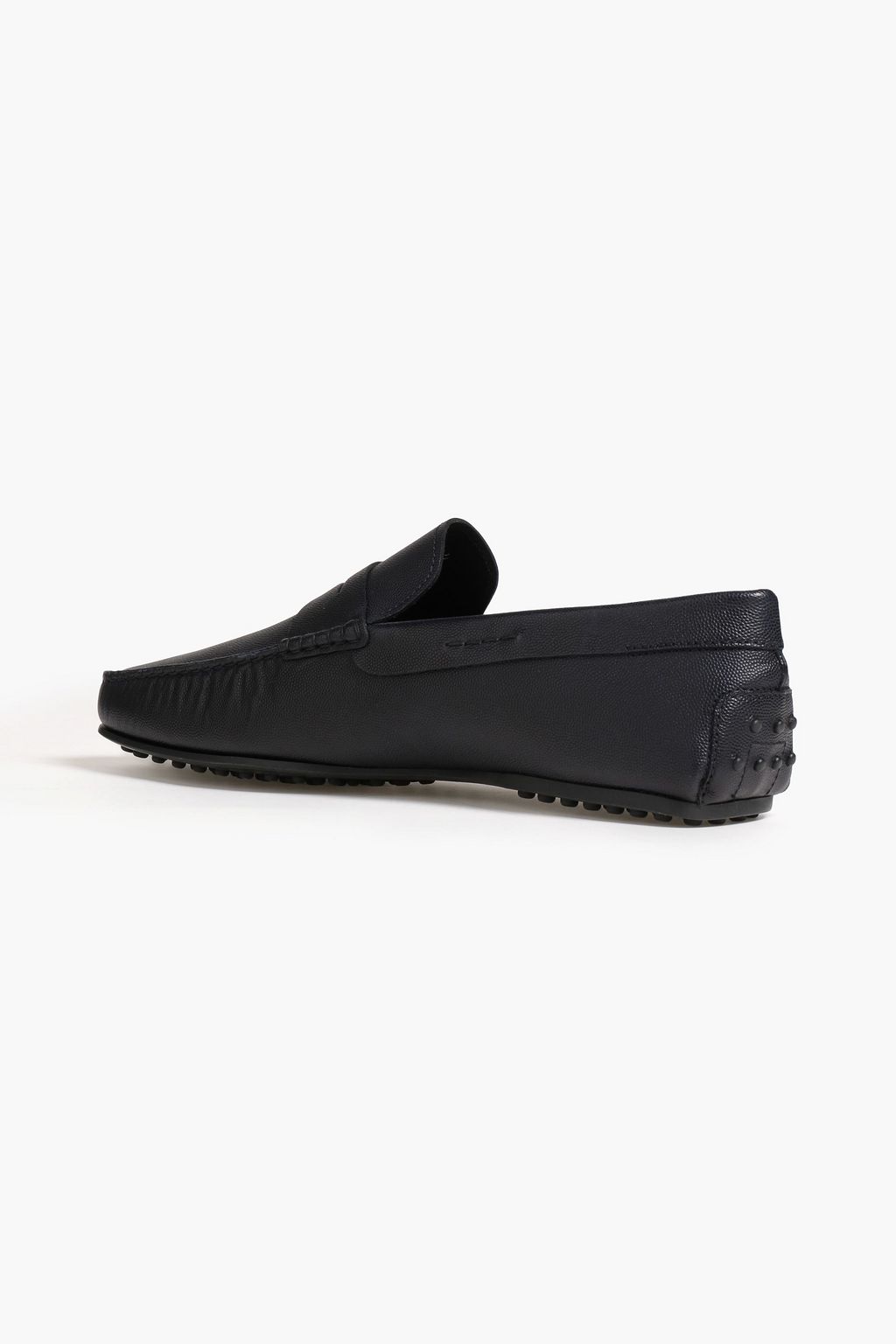 TOD'S Textured-leather driving shoes