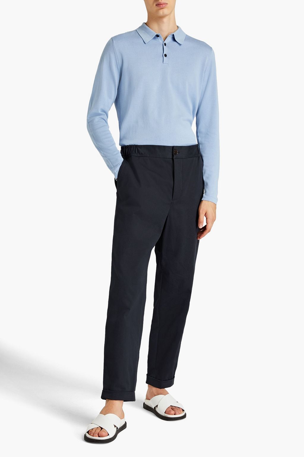 SUNSPEL Cotton polo shirt