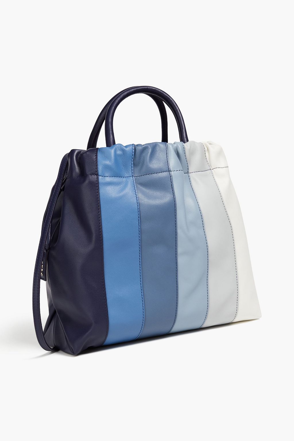 FURLA Essential color-block leather bucket bag