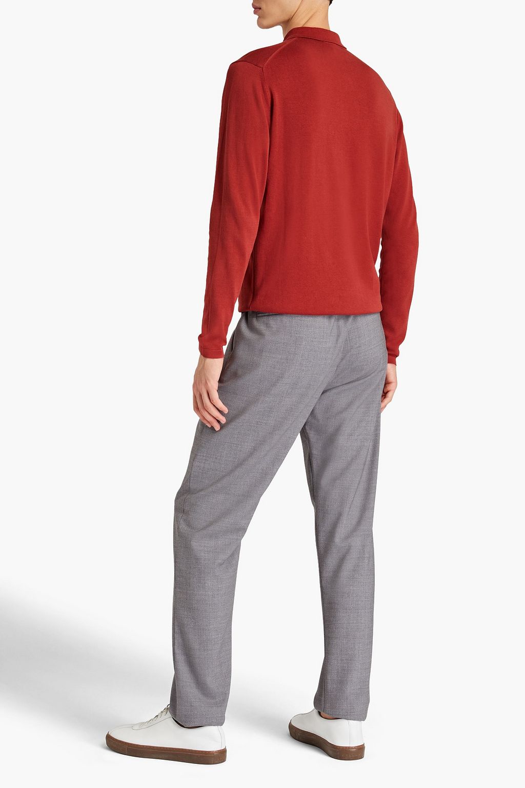 SUNSPEL Mélange wool pants