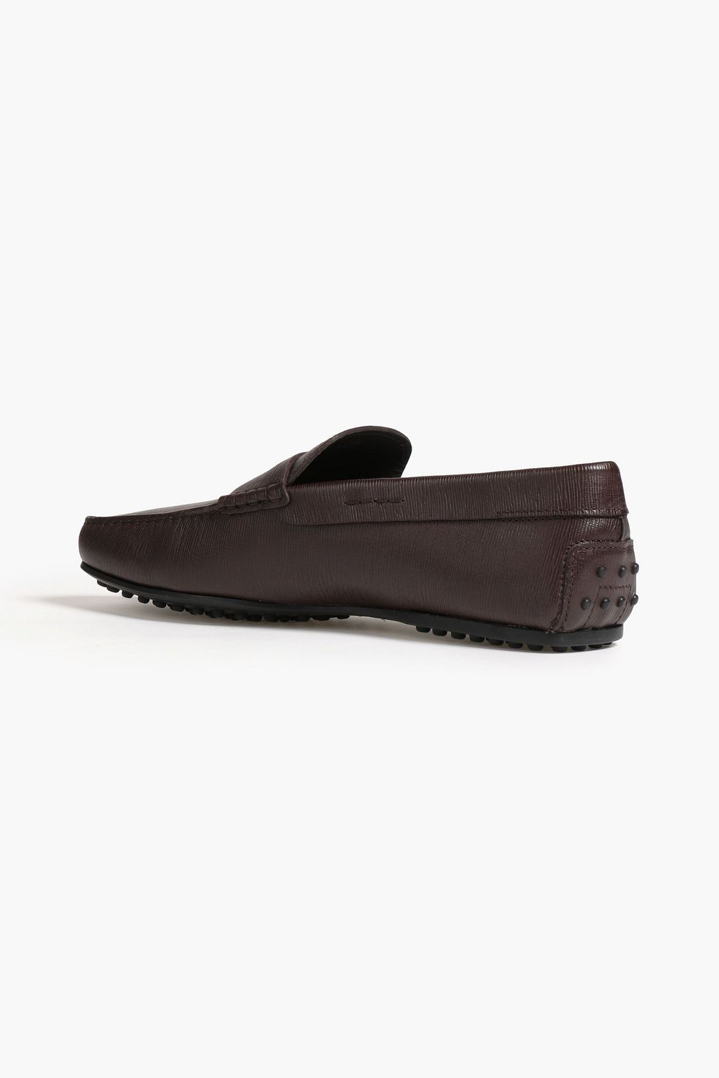 TOD'S Gommino textured-leather driving shoes