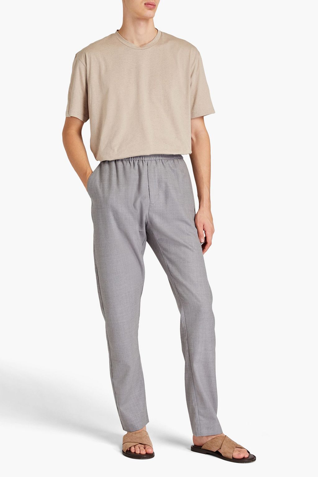 SUNSPEL Mélange cotton-jersey T-shirt