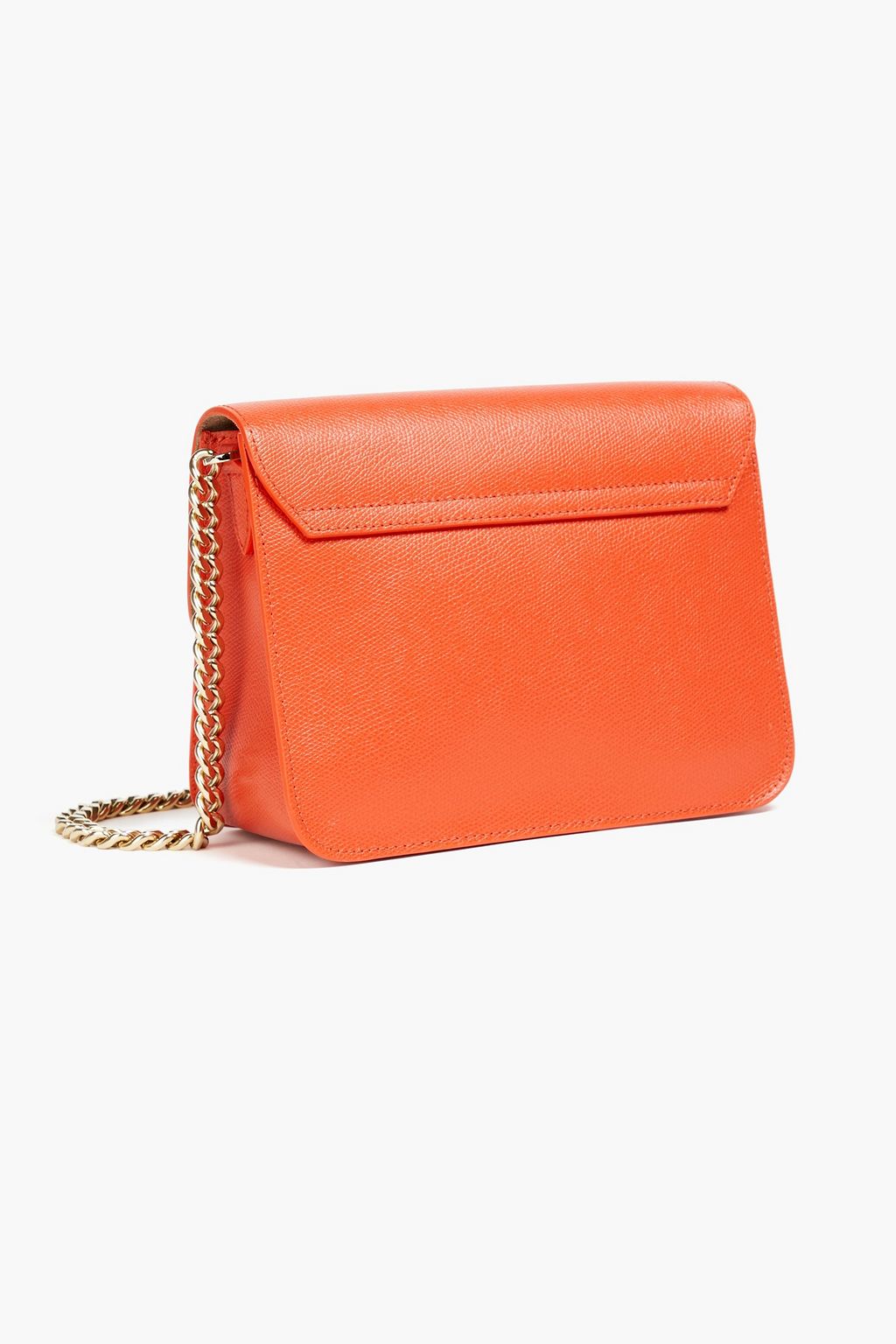 FURLA Metropolis Small pebbled-leather shoulder bag