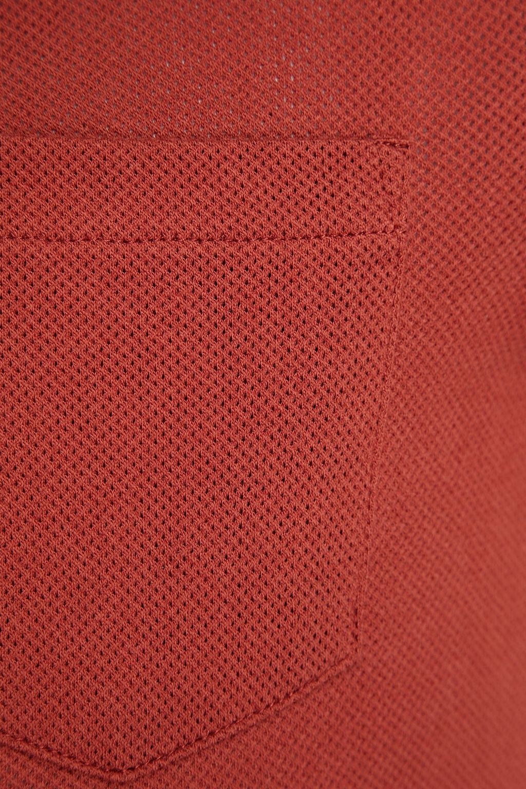 SUNSPEL Cotton-mesh polo shirt
