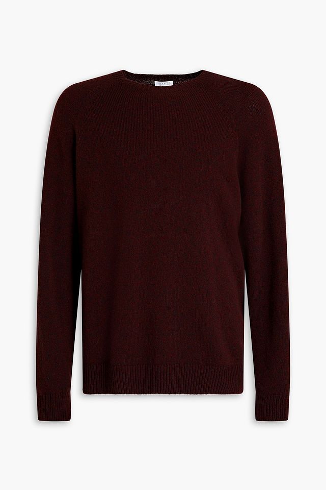 Mélange cashmere sweater