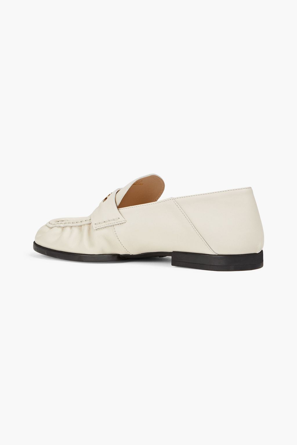 TOD'S Embellished leather loafers