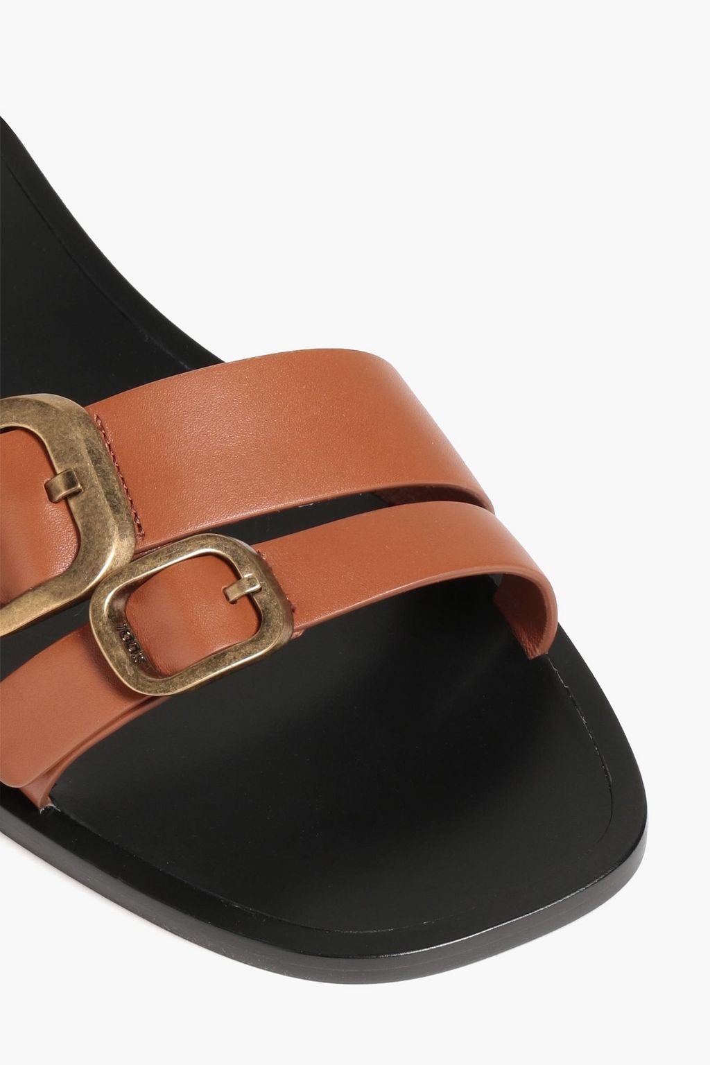 TOD'S Buckled leather sandals