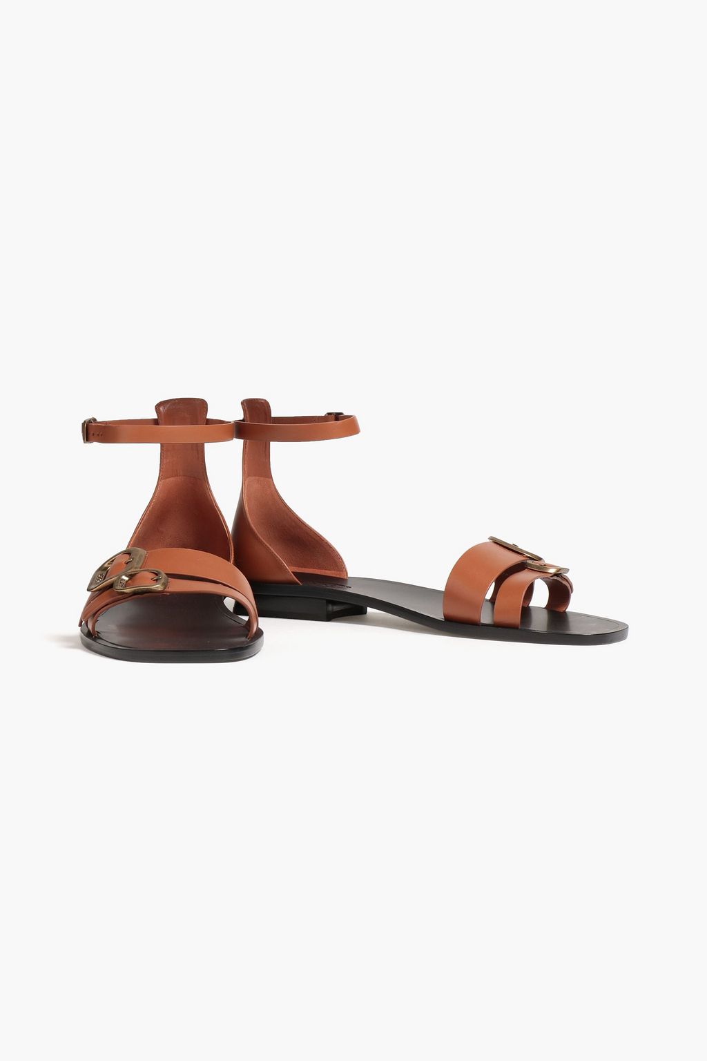 TOD'S Buckled leather sandals