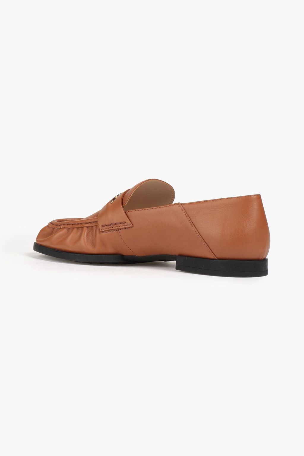TOD'S Embellished leather loafers