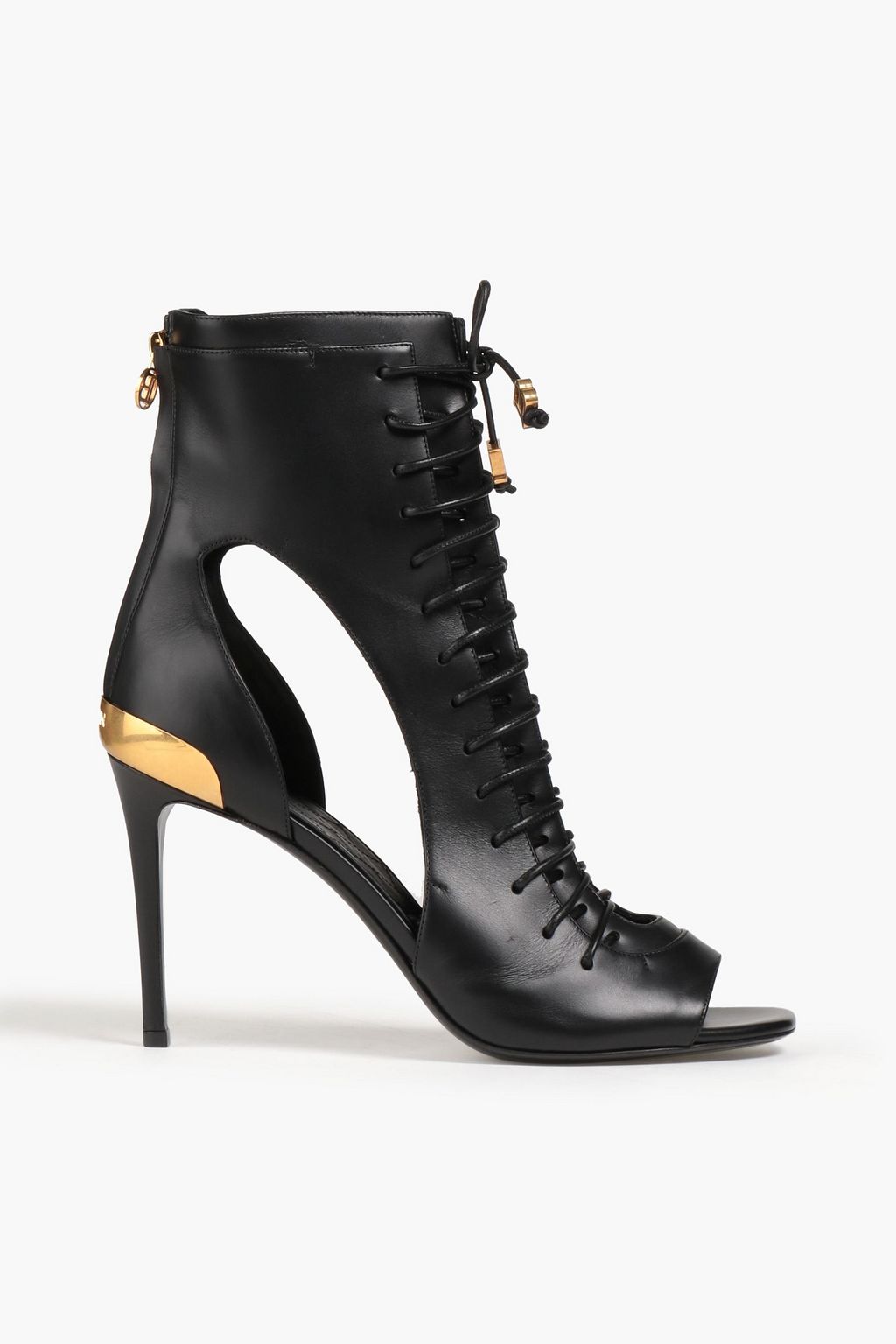 Redefining Fashion: Balmain Lace Up Ankle Boots