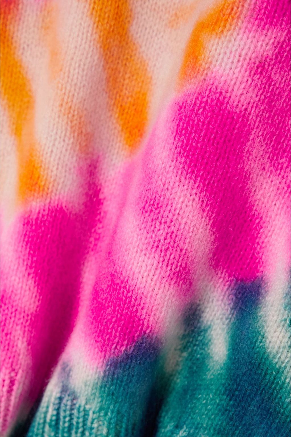THE ELDER STATESMAN Kaschmirpullover mit Batikmuster