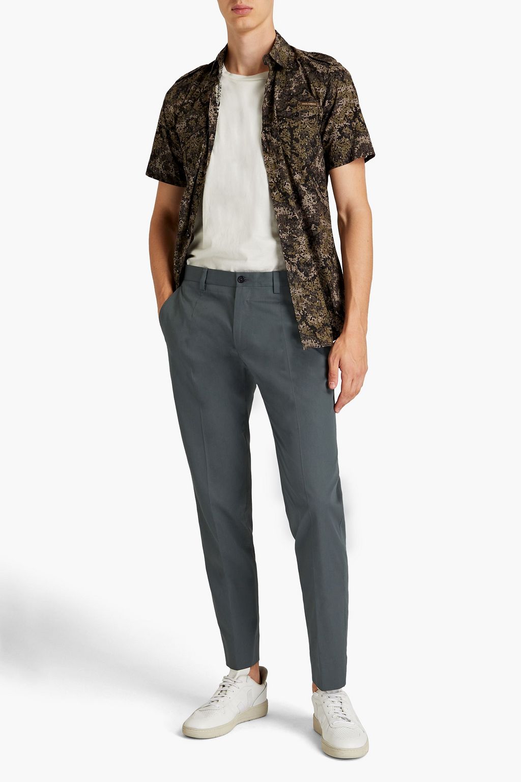 DOLCE & GABBANA Cotton chinos