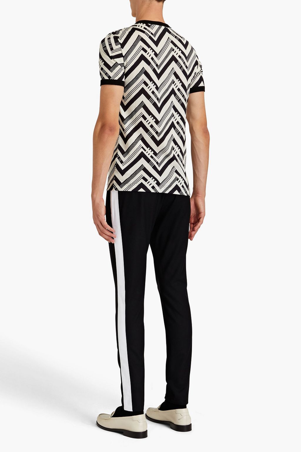 DOLCE & GABBANA Printed cotton-jersey T-shirt