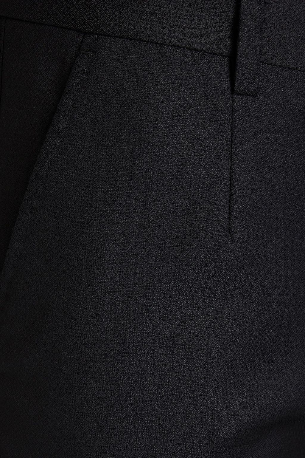 DOLCE & GABBANA Tapered wool-jacquard pants