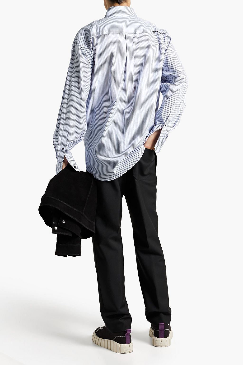 ACNE STUDIOS Wool and mohair-blend drawstring pants