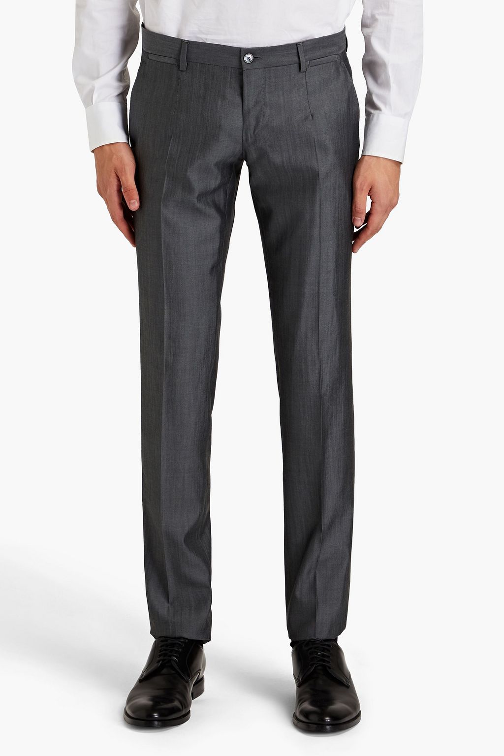 DOLCE & GABBANA Wool and silk-blend suit