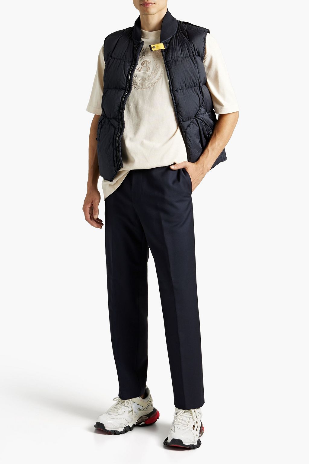 ACNE STUDIOS Wool and mohair-blend drawstring pants