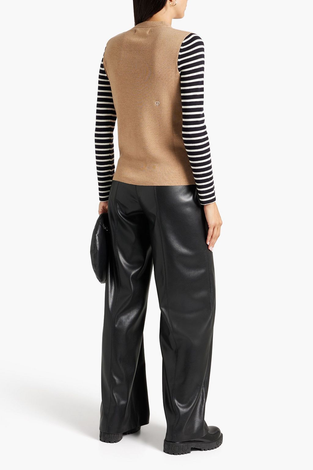 CHINTI & PARKER Striped merino wool sweater