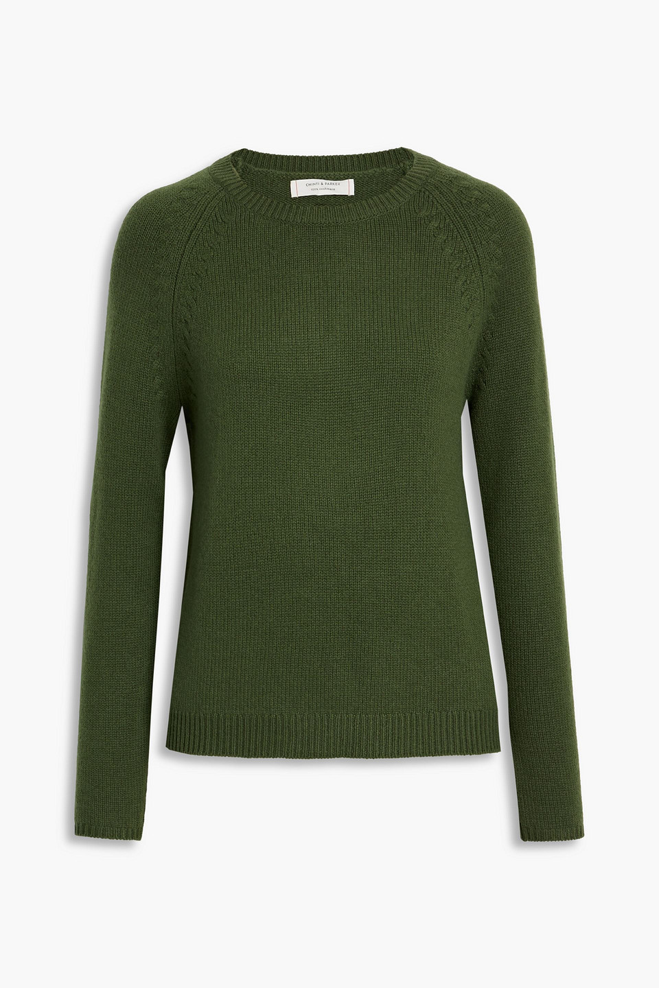 chinti and parker - cashmere sweater - green - xs