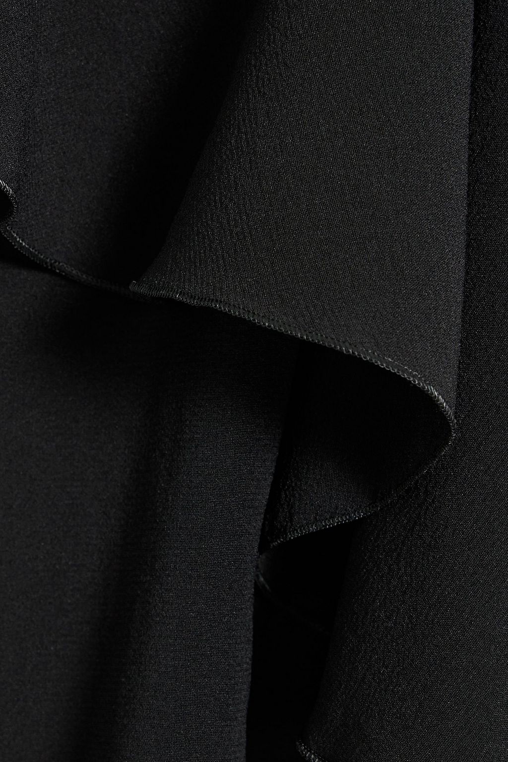 FABIANA FILIPPI Bead-embellished layered stretch-silk  top