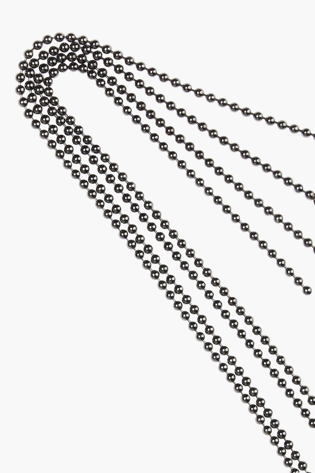 TATEOSSIAN Rhodium-plated sterling silver necklace