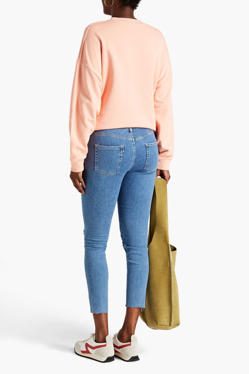 3X1 NYC Miatear cropped mid-rise skinny jeans