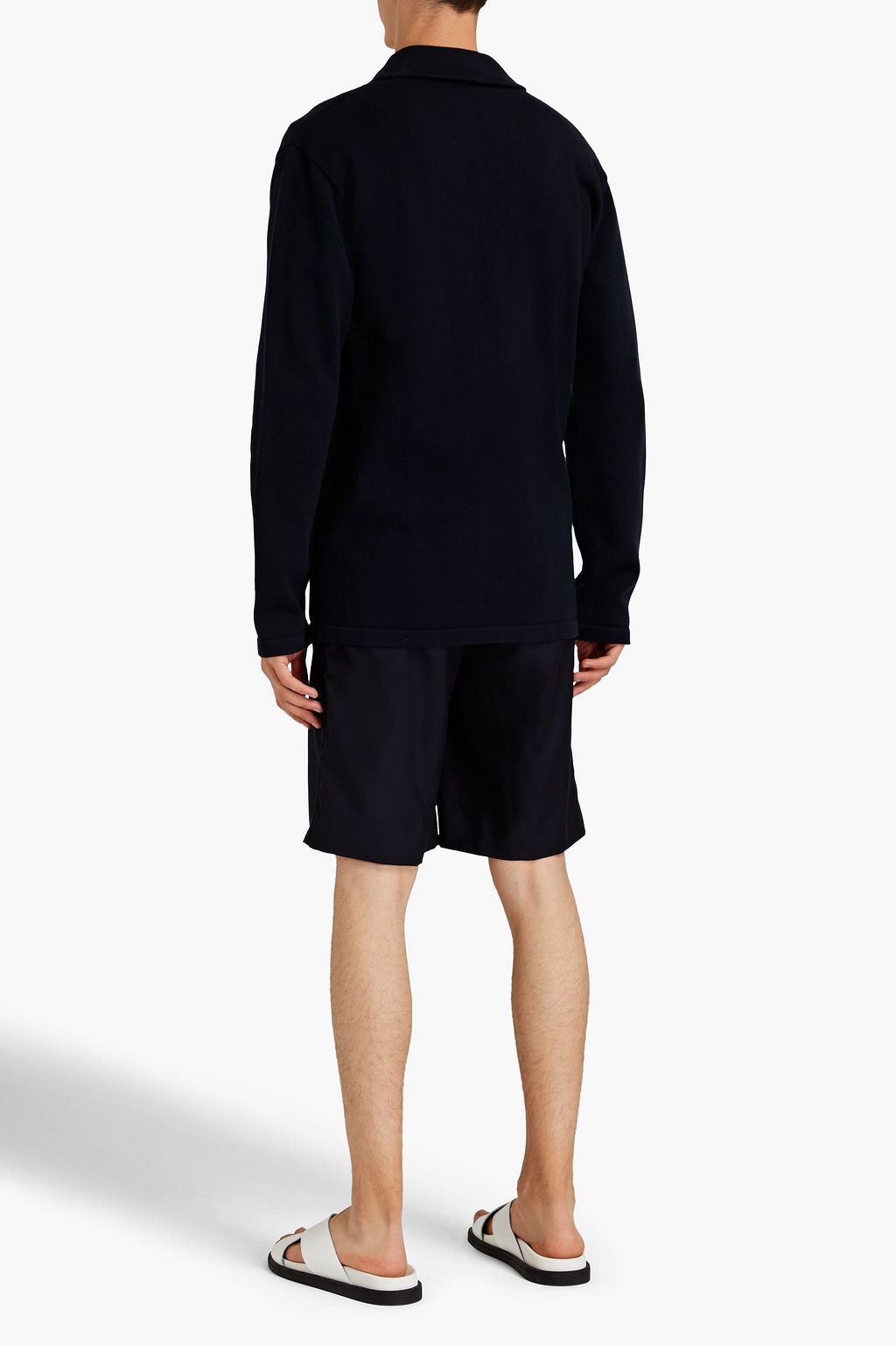 DOLCE & GABBANA Shawl-collar cotton cardigan