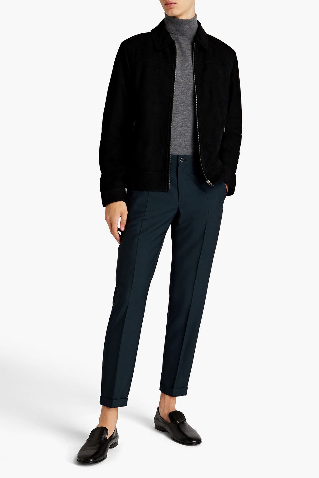 DOLCE & GABBANA Tapered wool pants
