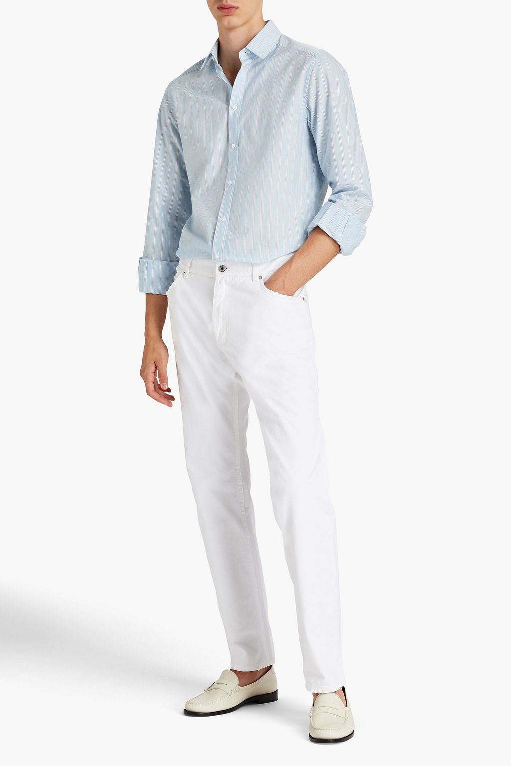 DOLCE & GABBANA Striped cotton shirt