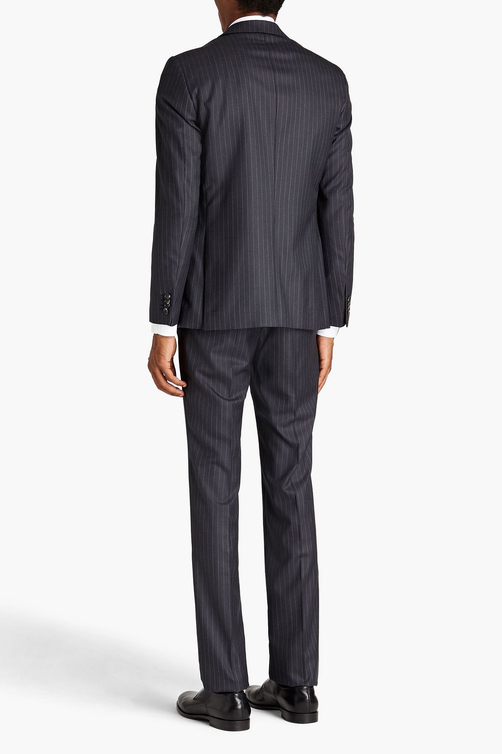 DOLCE & GABBANA Pinstriped wool-twill suit