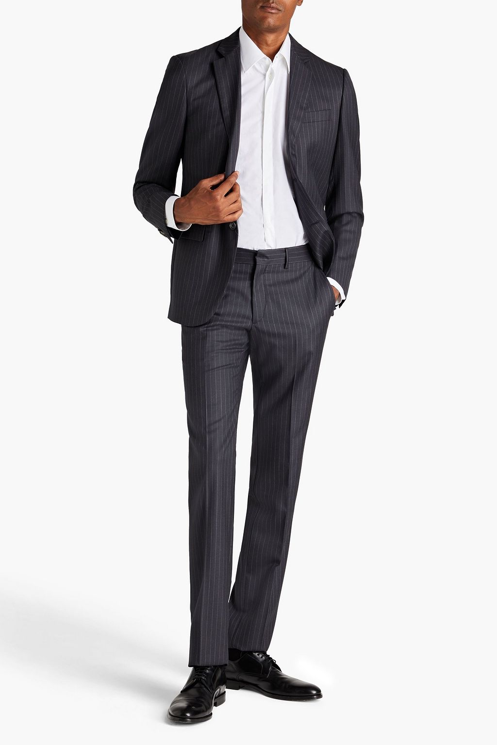 DOLCE & GABBANA Pinstriped wool-twill suit