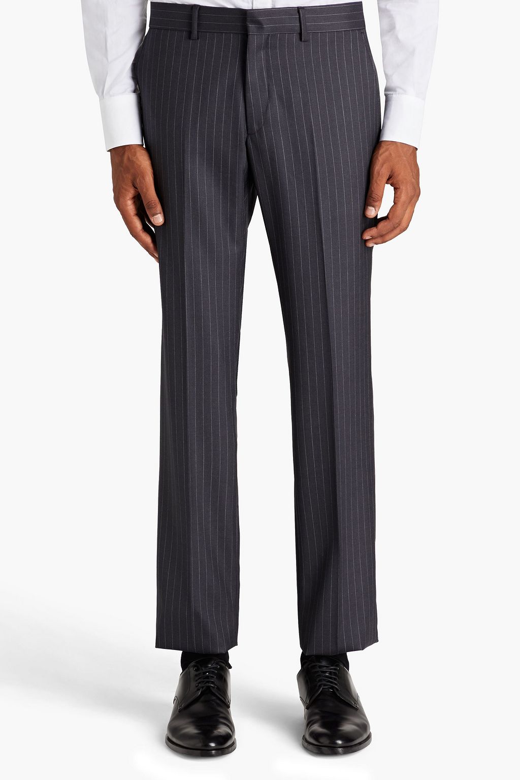 DOLCE & GABBANA Pinstriped wool-twill suit