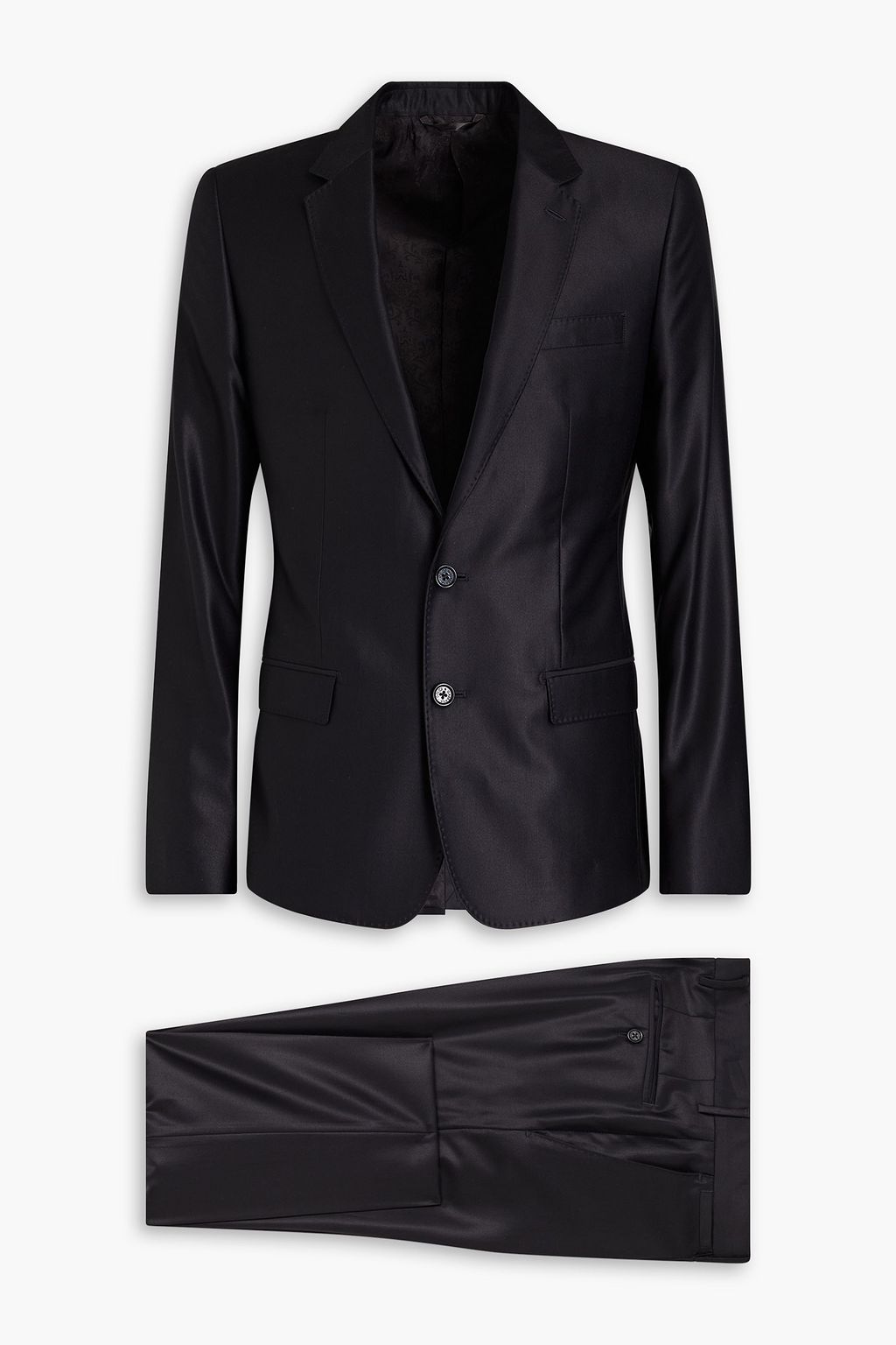 DOLCE & GABBANA Slimfit wool and silkblend suit THE