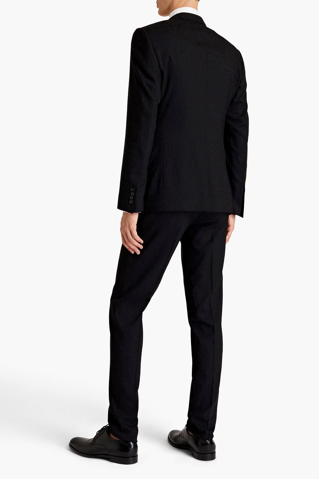 DOLCE & GABBANA Wool-blend jacquard suit