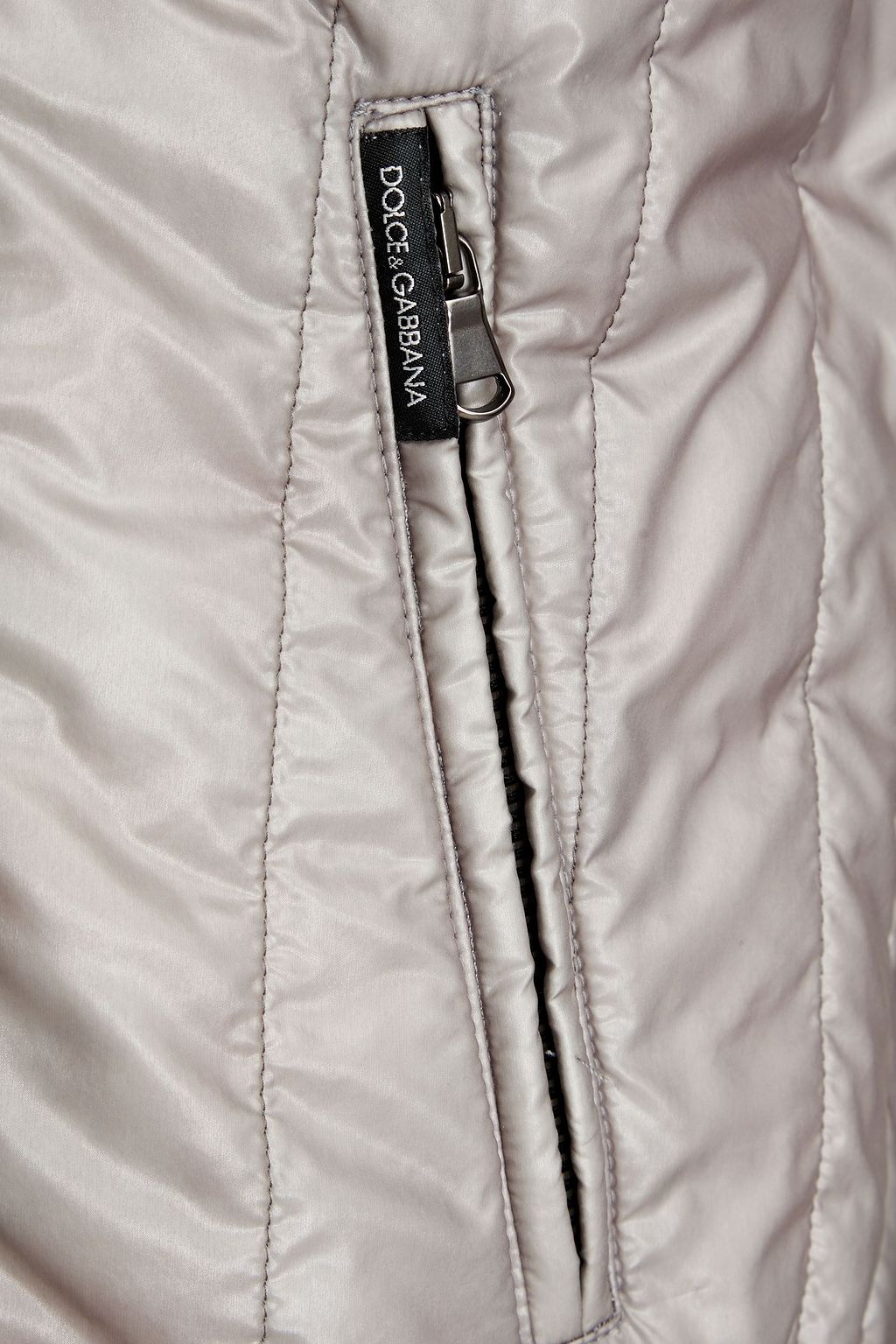DOLCE & GABBANA Quilted shell bomber jacket