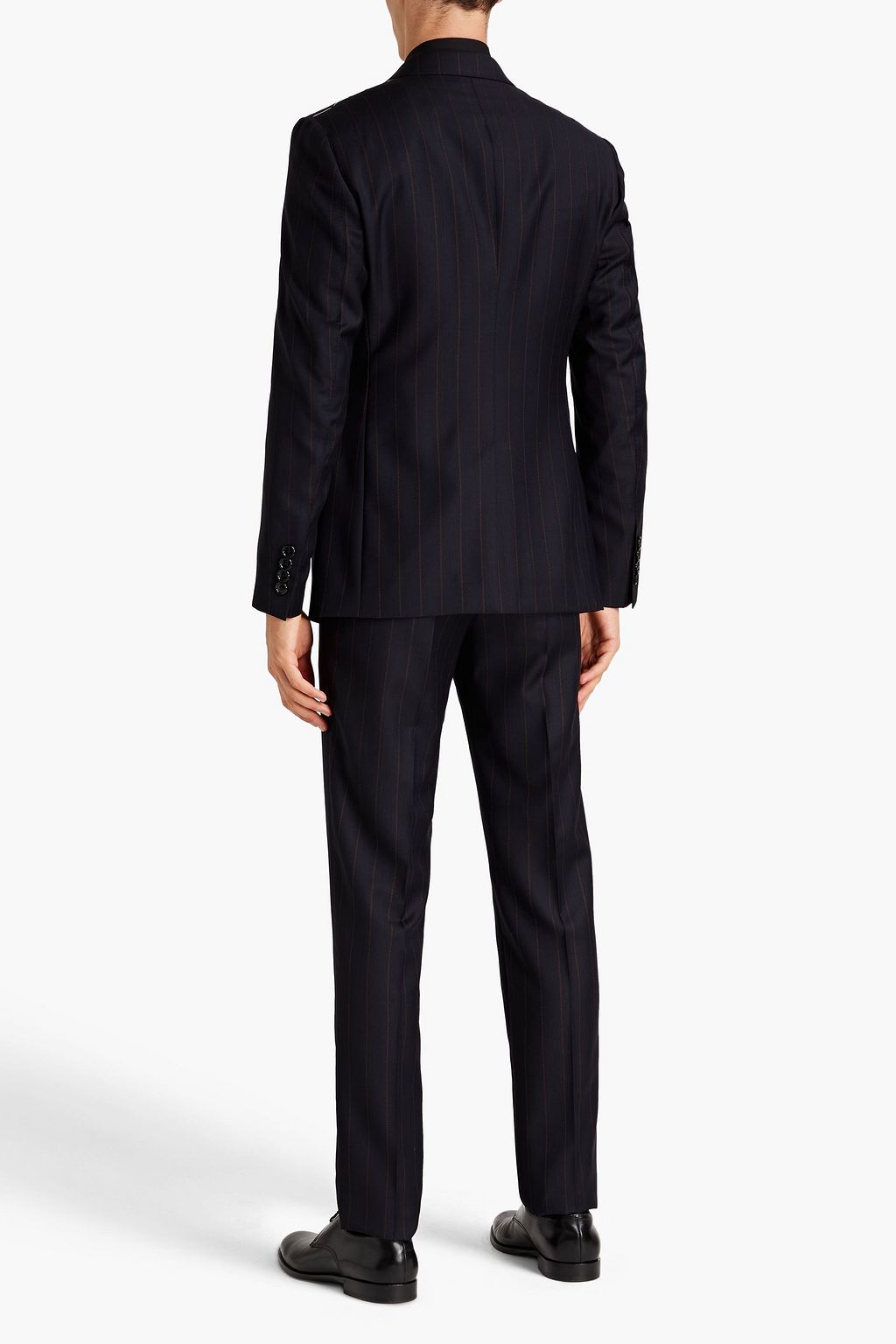 DOLCE & GABBANA Pinstriped wool-twill suit