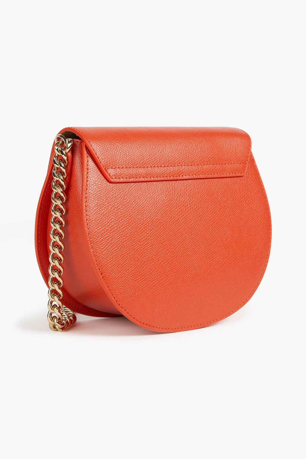 FURLA Metropolis Mini pebbled-leather shoulder bag