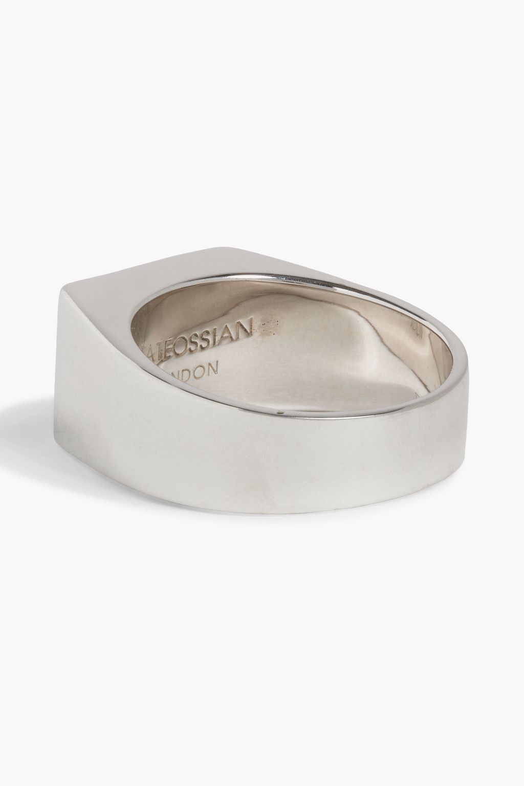 TATEOSSIAN Sterling silver tiger's eye ring
