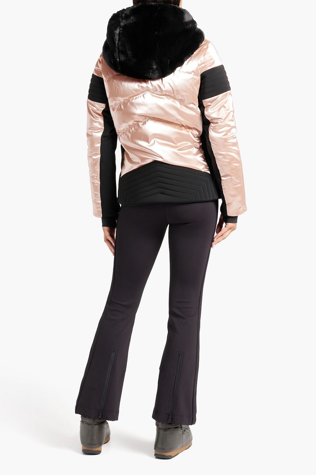 FUSALP Gardena faux fur-trimmed quilted hooded down ski jacket