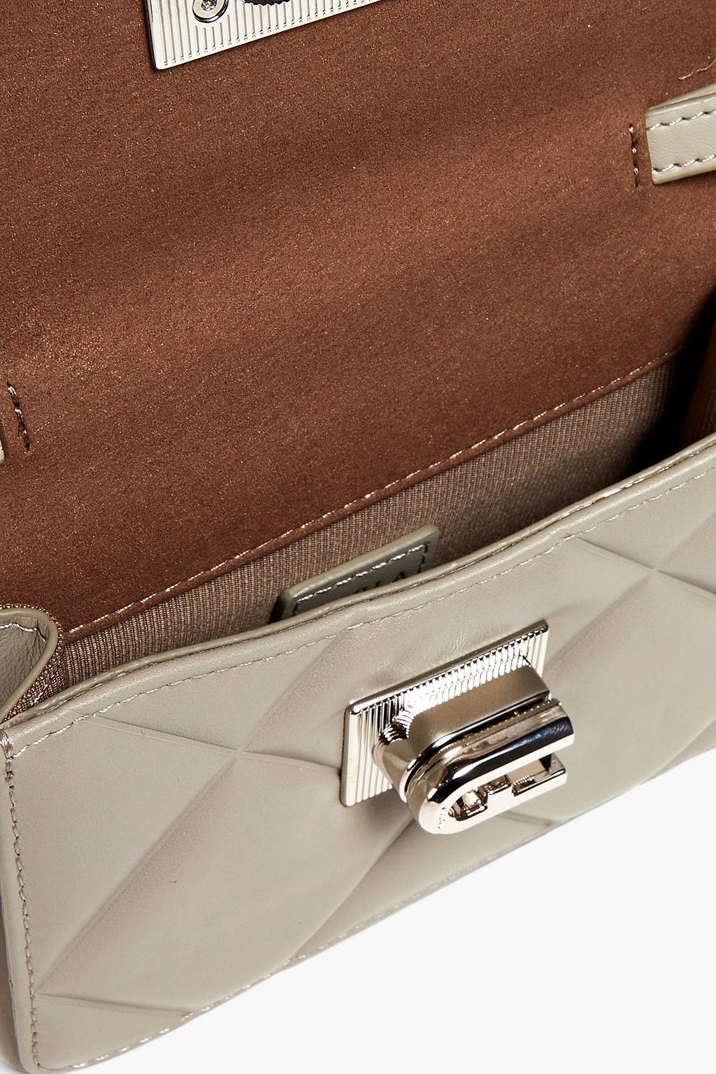 FURLA Soft Micro quilted leather shoulder bag