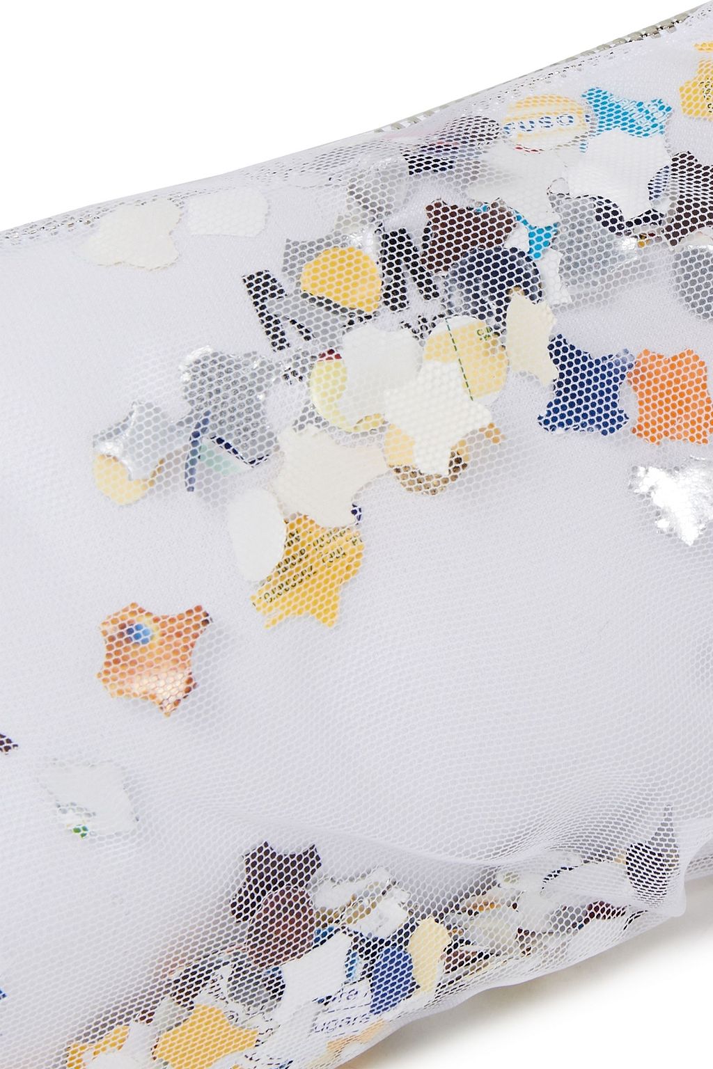 MM6 MAISON MARGIELA Embellished tulle pouch