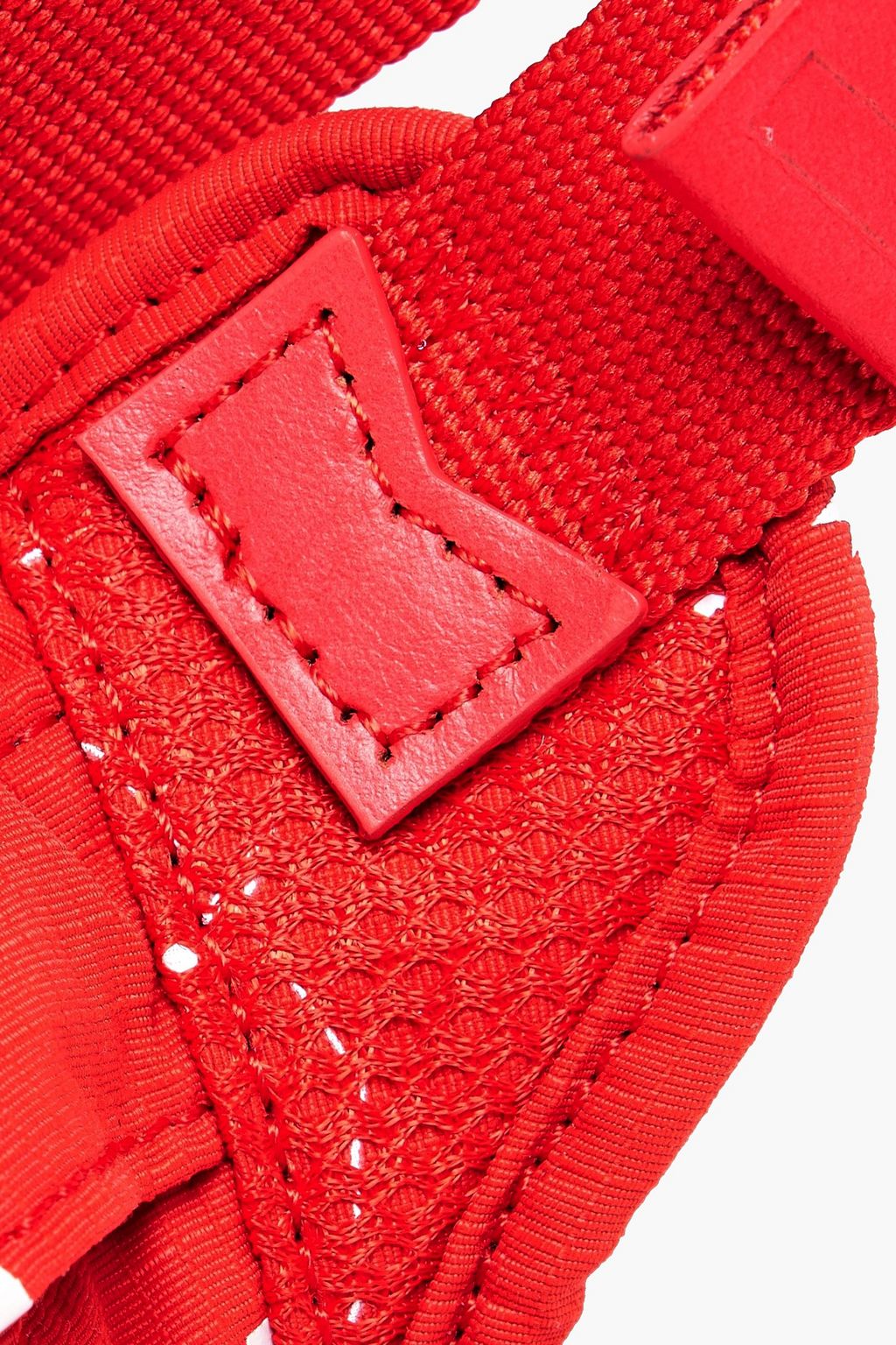 KENZO Printed ripstop and mesh belt bag