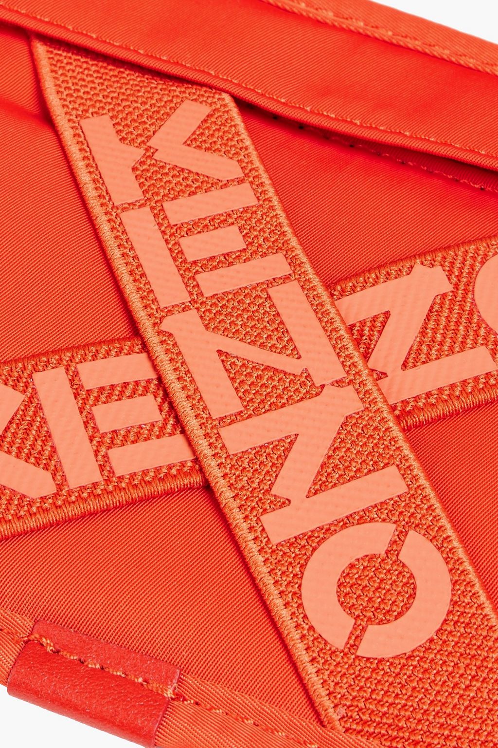 KENZO Printed shell and mesh belt bag