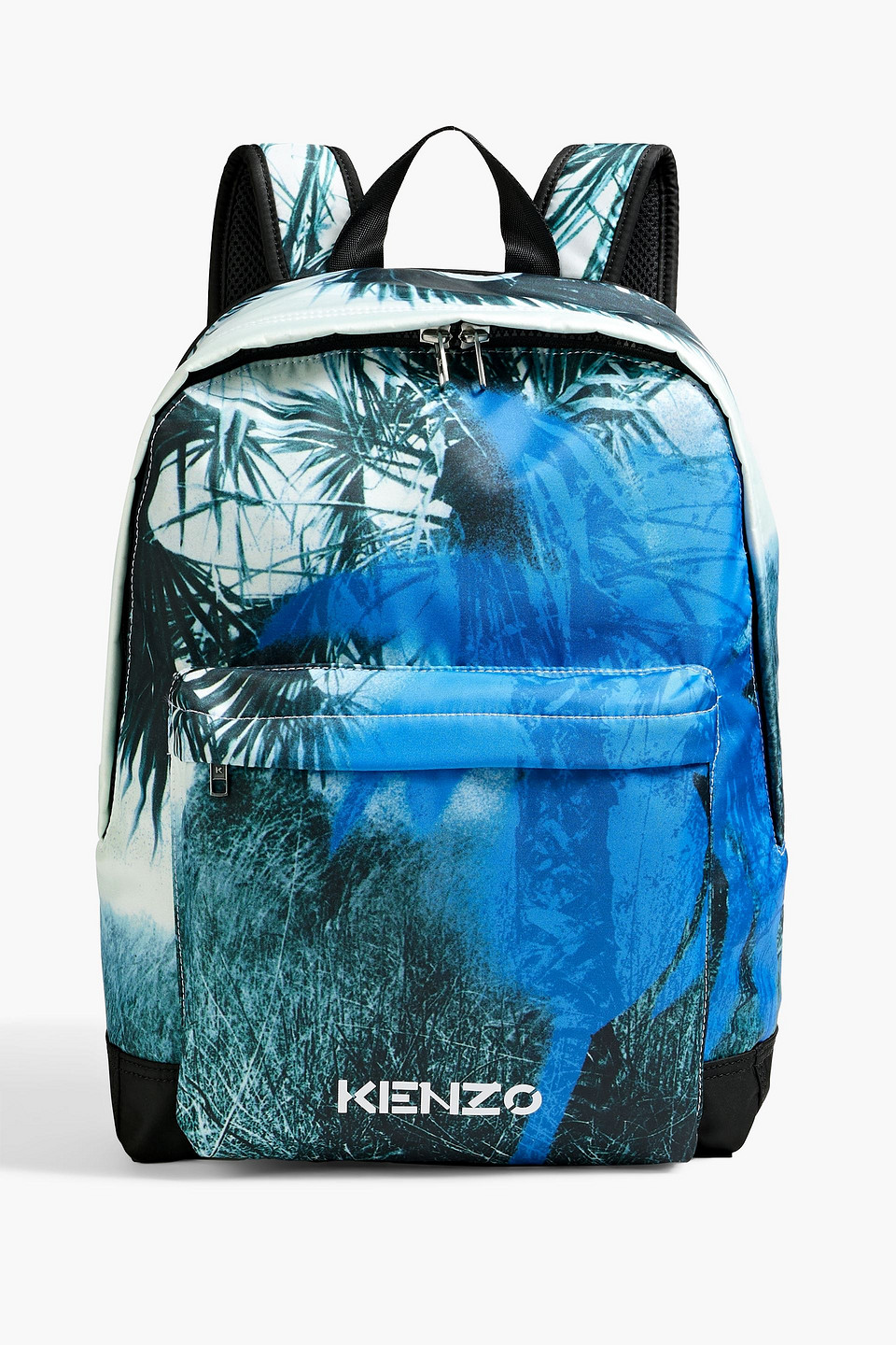 Printed shell backpack