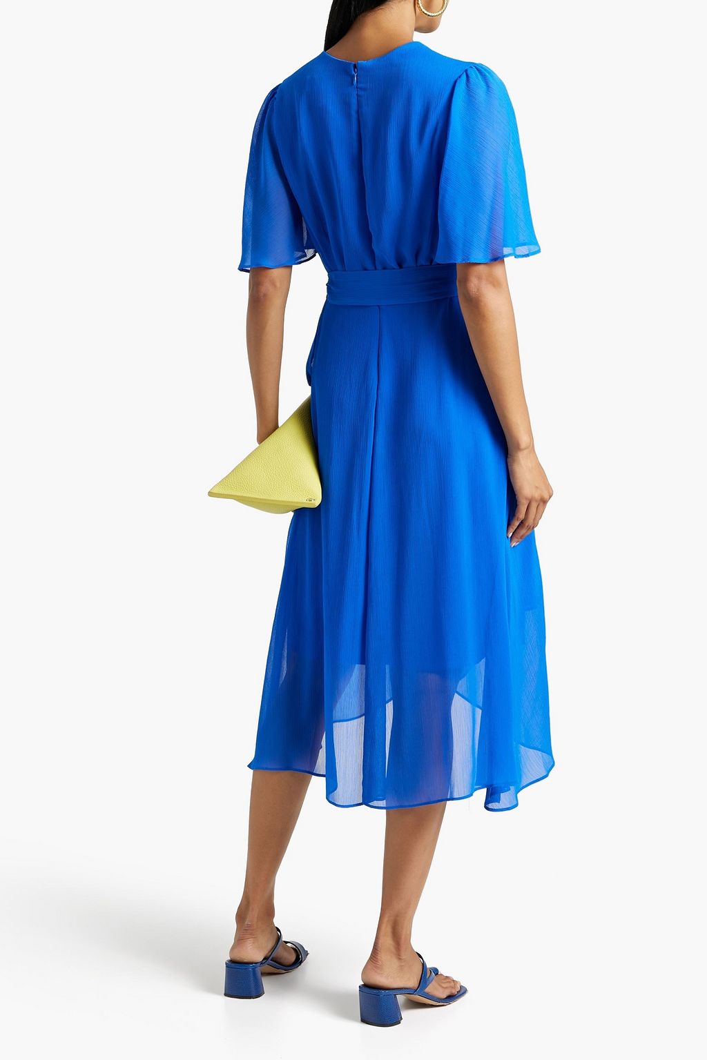 DKNY クレポン ワンピース ラップ風