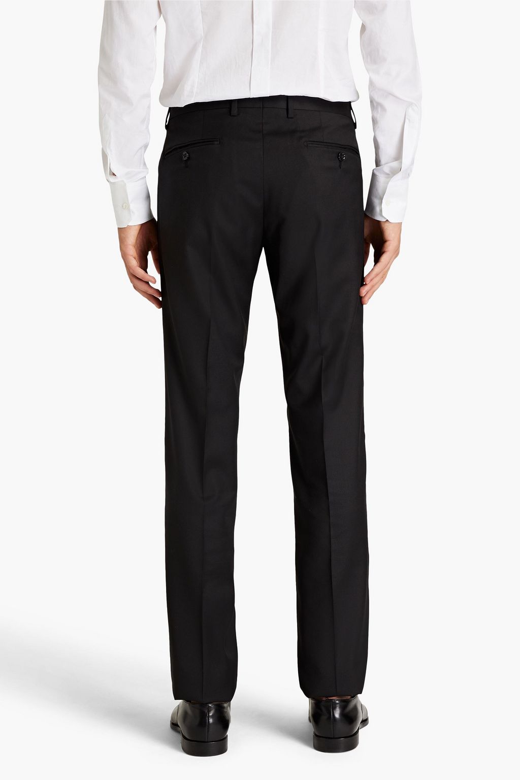 DOLCE & GABBANA Slim-fit wool and silk-blend twill suit