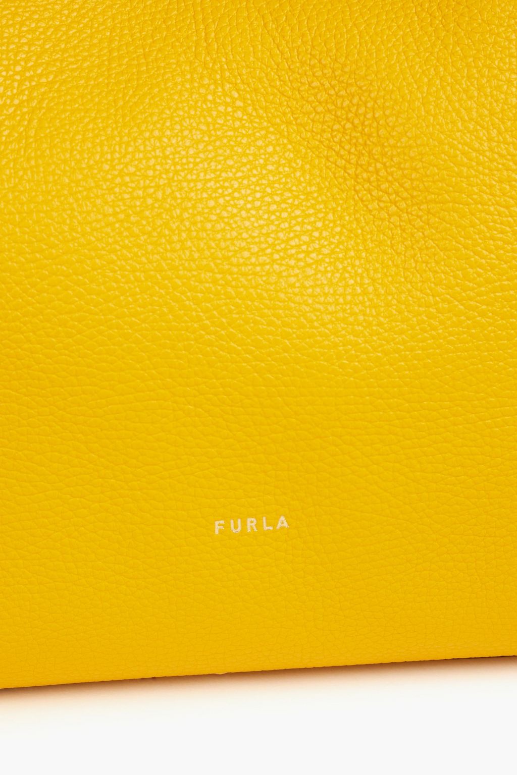 FURLA Net pebbled-leather shoulder bag