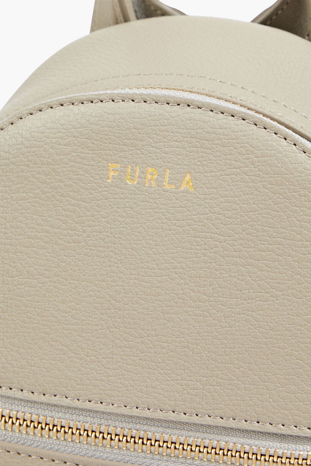FURLA Libera Mini pebbled-leather backpack